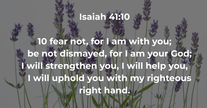 Isaiah 41:10 image