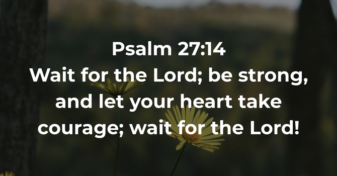 Psalm 27:14 image