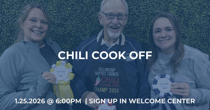 Fellowship Family Chili Cookoff