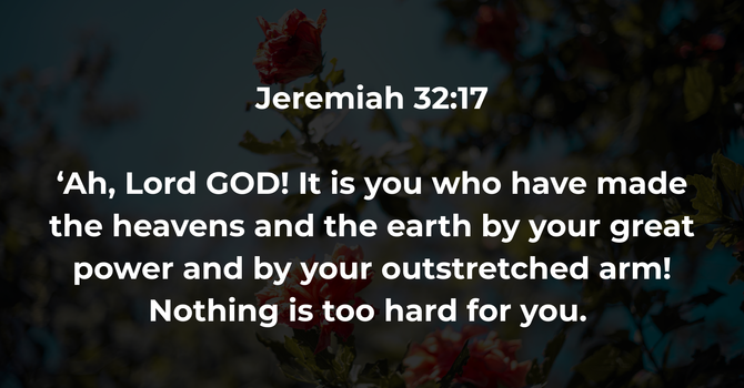 Jeremiah 32:17 image