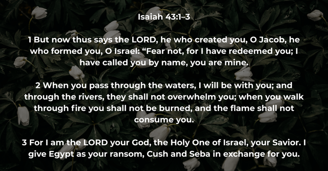 Isaiah 43:1–3 image