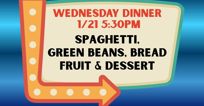 Wednesday Evening Family Meal