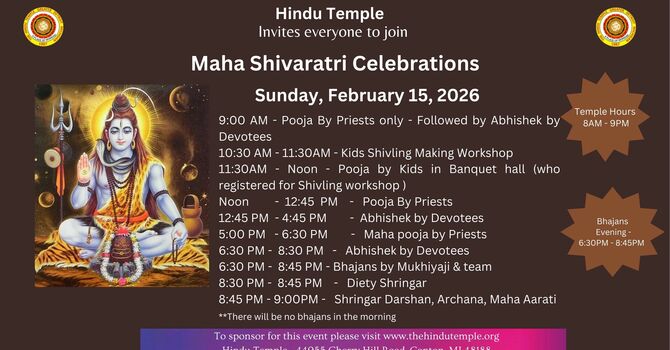 Maha Shivaratri Celebrations
