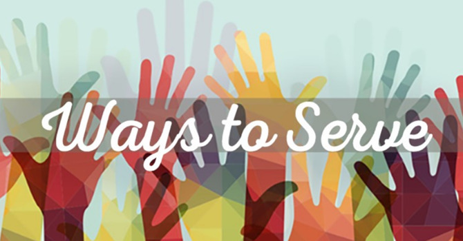 VOLUNTEER IN A MINISTRY