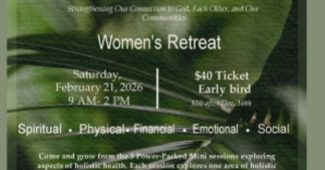 HOUSE OF GOD Women's Retreat