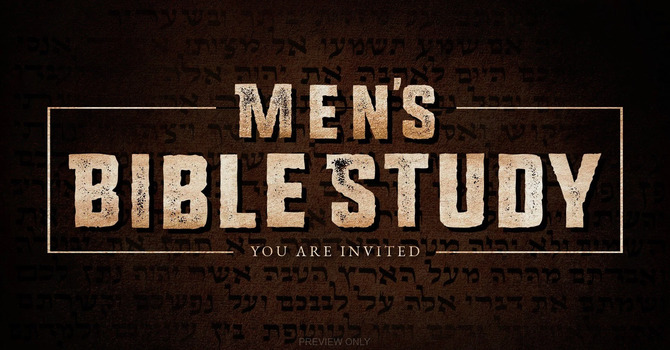 Men's Weekly Bible Study