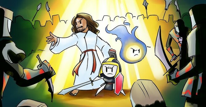 Family Day 6: Faith that welcomes the victorious King image