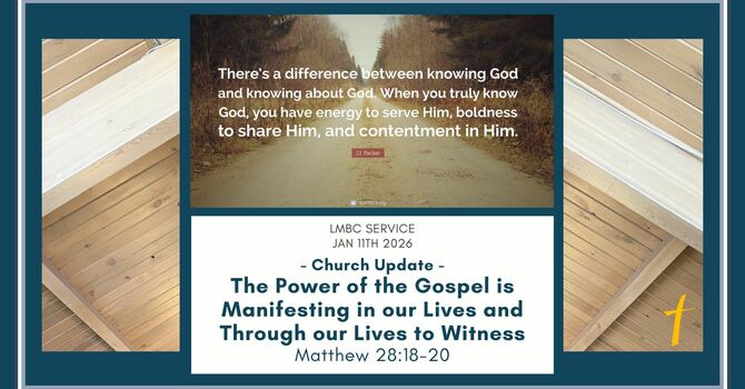 Bulletin for Sunday, January 11th, 2026