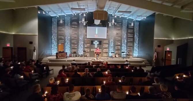 Celebrating the Light of the world. 