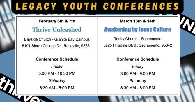 Legacy - Thrive Unleashed Youth Conference