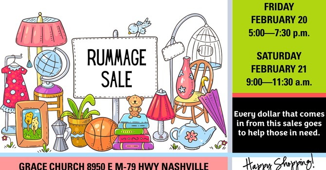 Helping People Rummage Sale