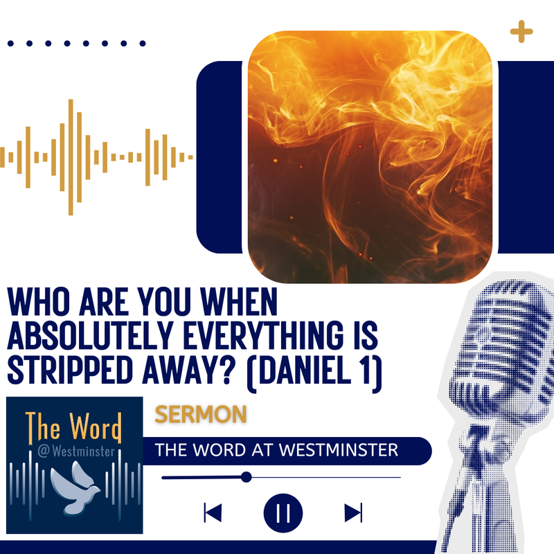 Who are you when absolutely everything is stripped away?(Sermon)