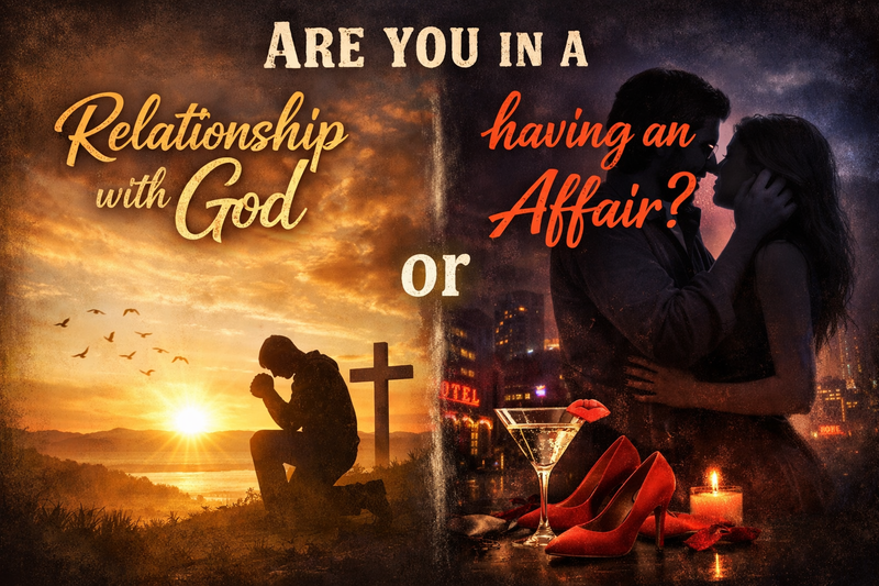 ARE YOU IN A RELATIONSHIP OR HAVING AN AFFAIR WITH GOD?