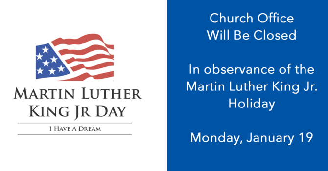 Church Office Closed