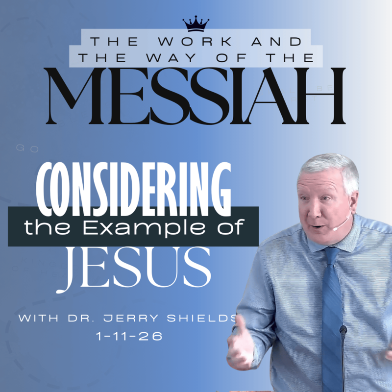 Considering the Example of Jesus