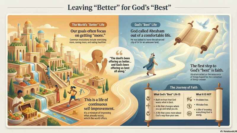 Into God's Best for Your Life Part 1
