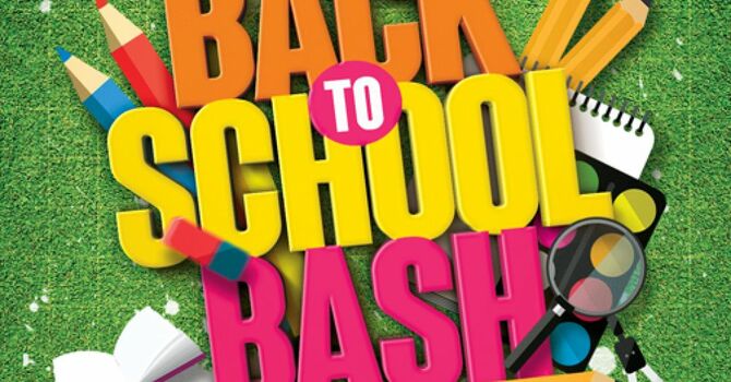 Back-to-School Bash – Save the Date