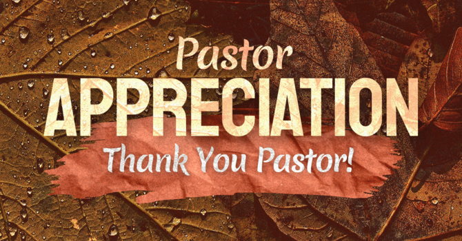 Pastor Appreciation Lunch