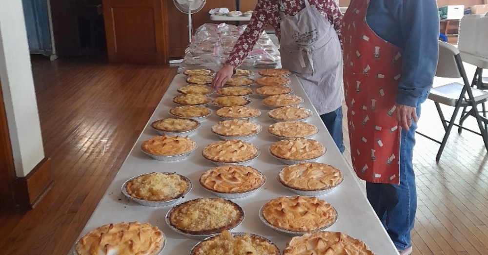 Pie Sale - Orders by February 1st.