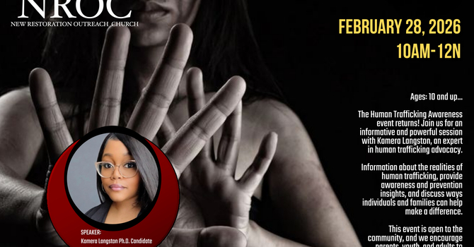 Human Trafficking Awareness Event 