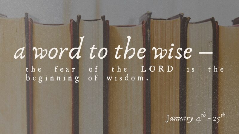 The Beginning of Wisdom