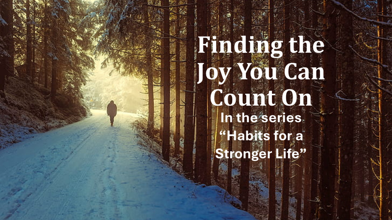 Joy You Can Count On-01/11/2026