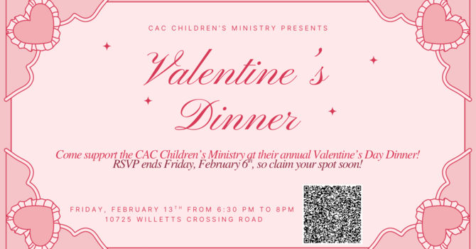 CAC Kid's Ministry Valentines Dinner