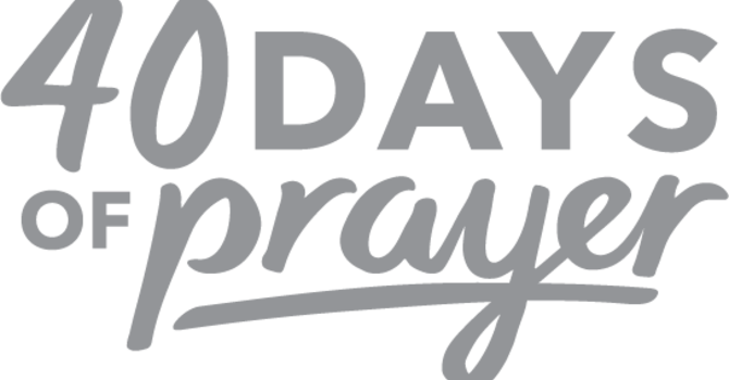 40 Days of Prayer Livestream