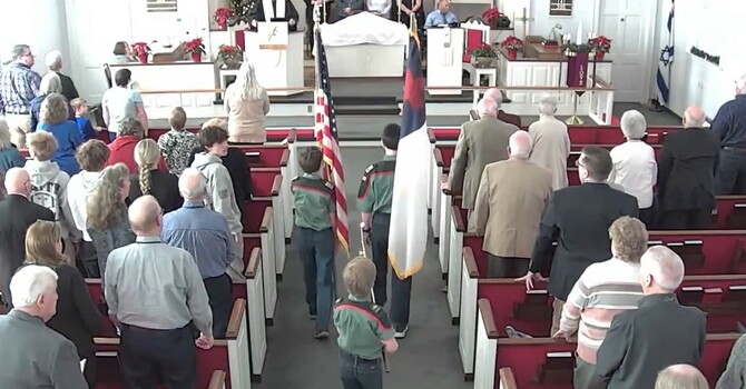 Trail Life Joins Us for Leadership Sunday image