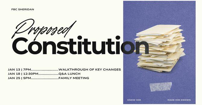 Constitution Walkthrough