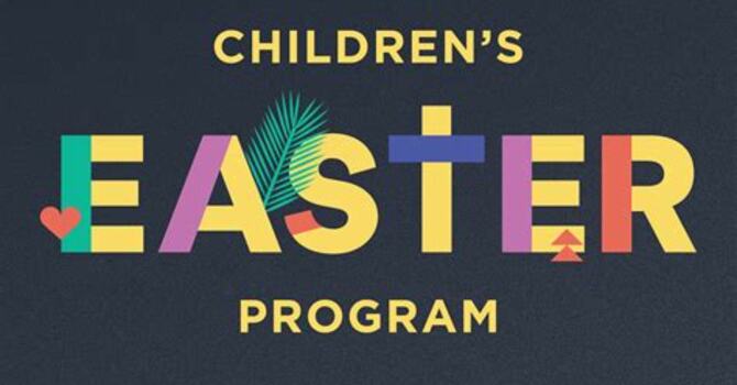 Children's Easter Program