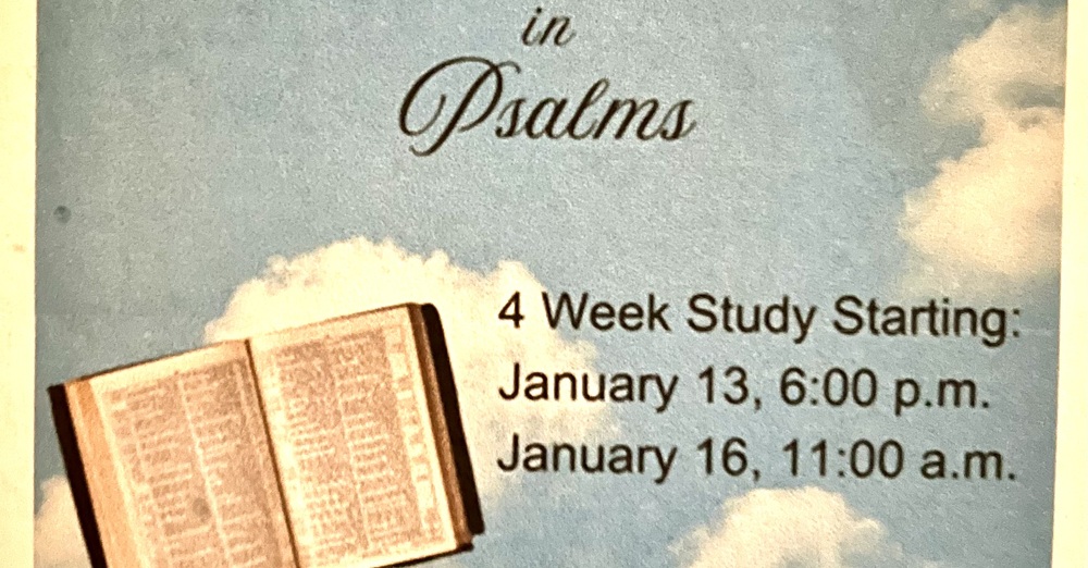 Women's Bible Study-PM Session