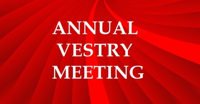 Annual Vestry Meeting