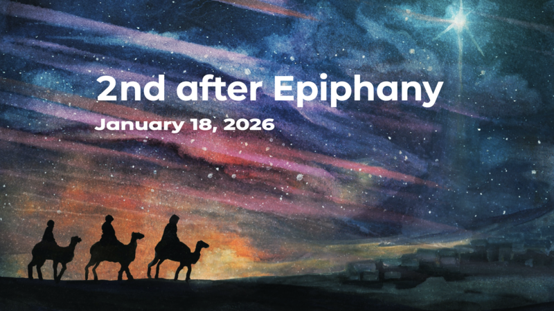 Eucharist Service - January 18, 2026