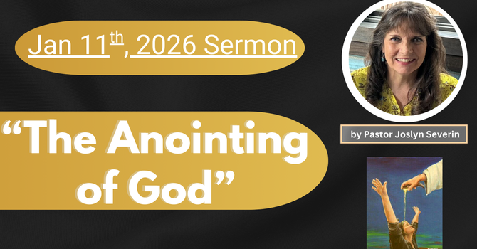 The Anointing of God