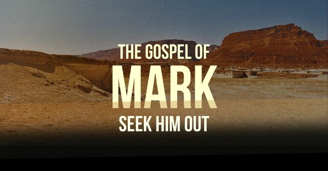 The Gospel of Mark "They Came To Him" Mark 1:40-45