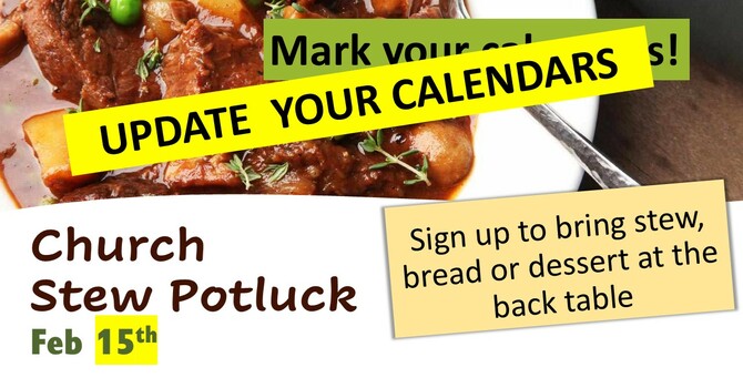 Church Stew Pot Luck