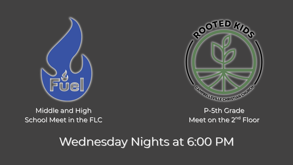 Wednesday Night Fuel and Rooted Kids