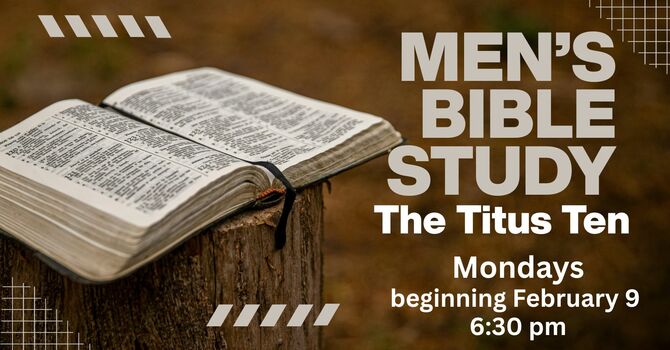 Men's Bible Study 