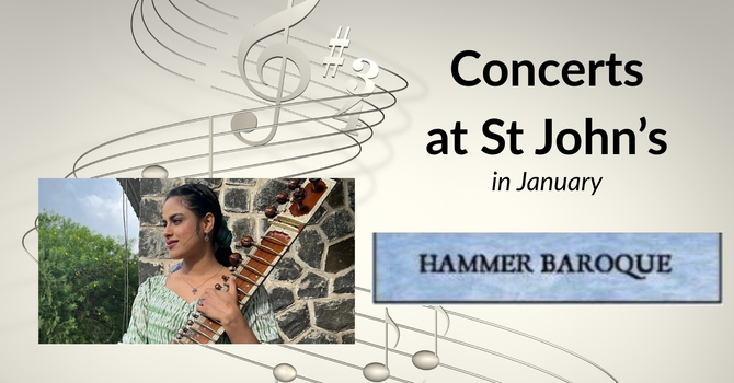 Concerts at St John's in January