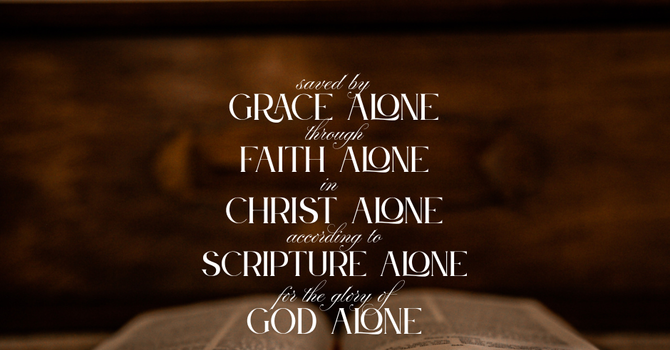 Scripture Alone