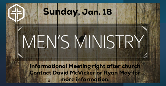 Men's Ministry Informational Meeting