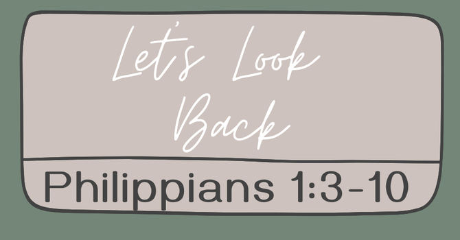 First Baptist Church Kearney Mo - Sermon, Let's Look Back