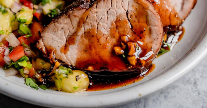  Stuffed Pork Loin Dinner