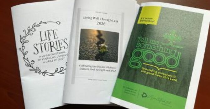 A Resource Menu for Lent