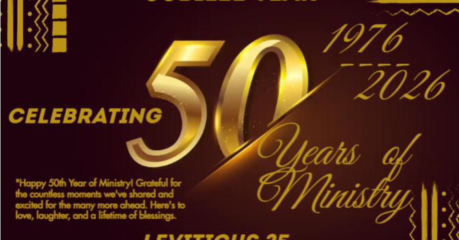 Celebrating 50 Years of Ministry image