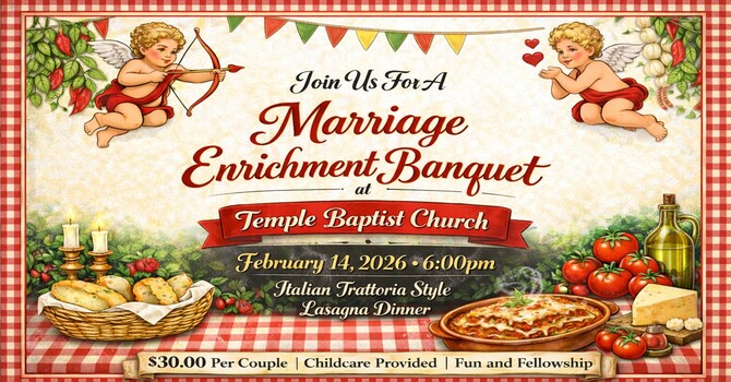 Marriage Enrichment Valentine Banquet