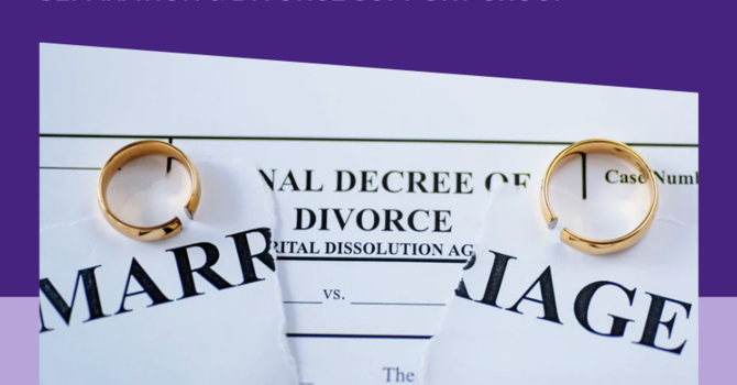 Too Divided Separation & Divorce Ministry 