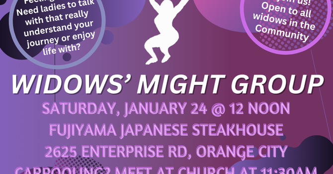 Widows' Might Group Lunch Outing