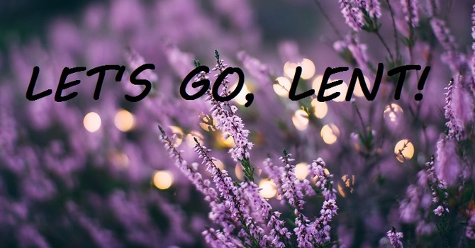 LEAN INTO LENT   image